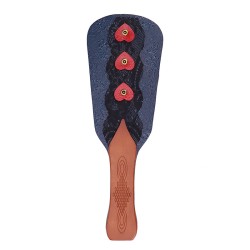 wooden handle heart paddle